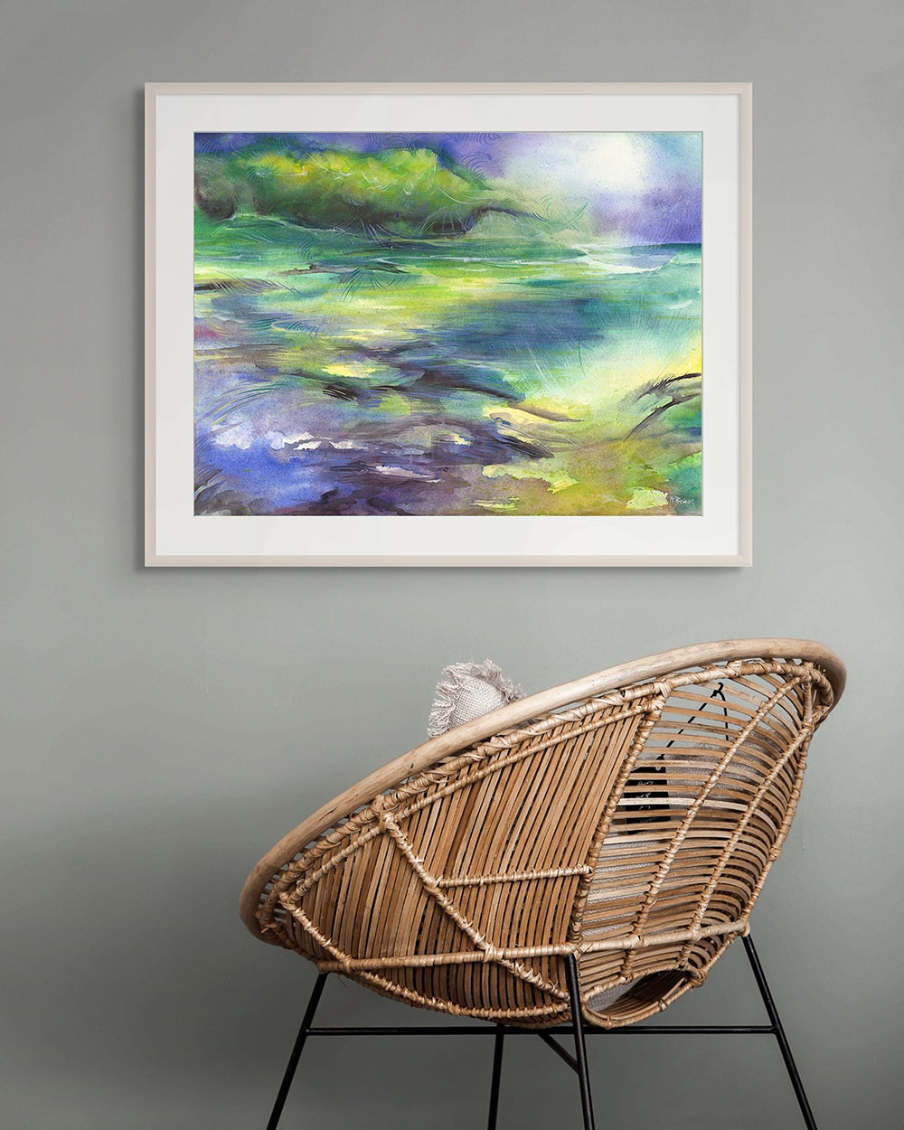Stormy Mangrove Art Print