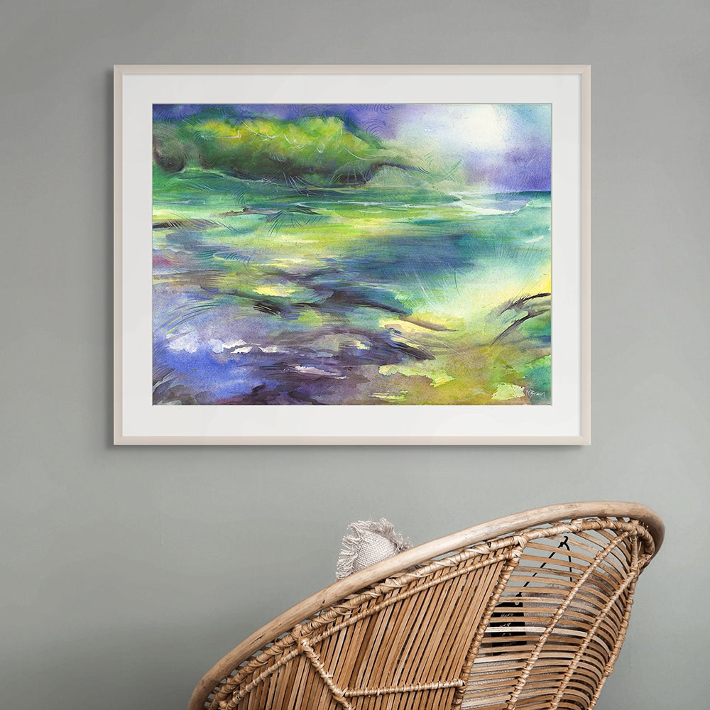 Stormy Mangrove Art Print