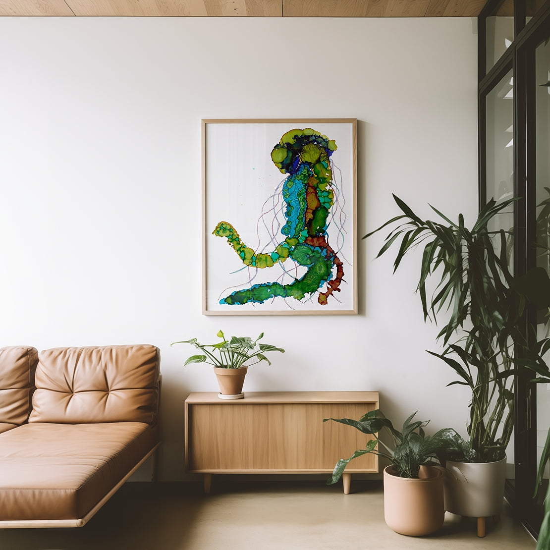Jellyfish Art Print
