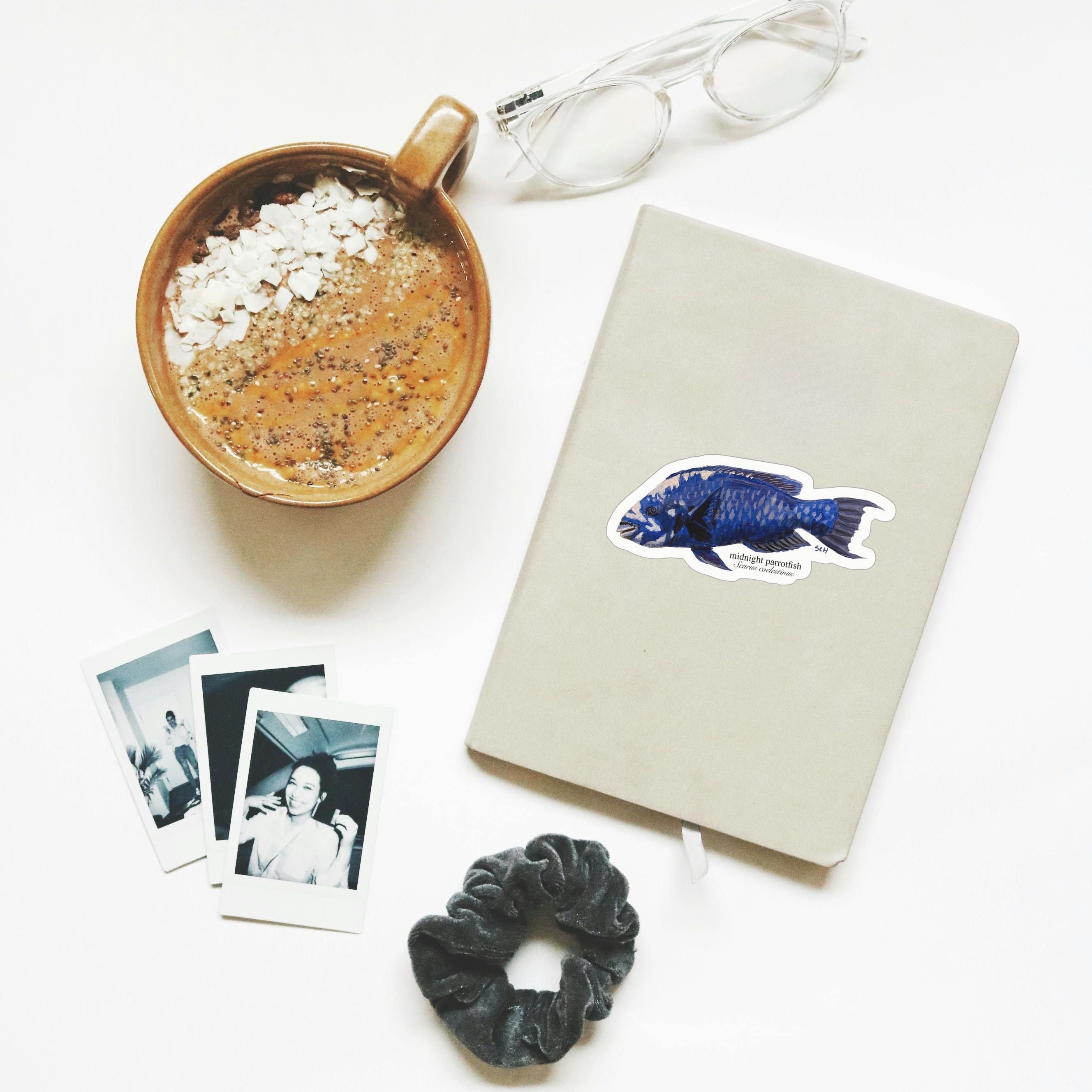 Midnight Parrotfish Sticker