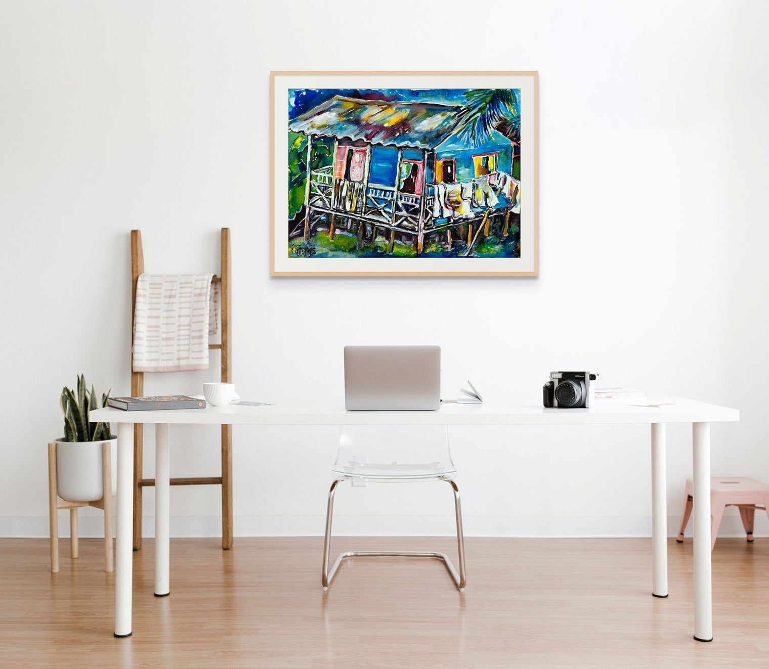 Little Bush House Art Print