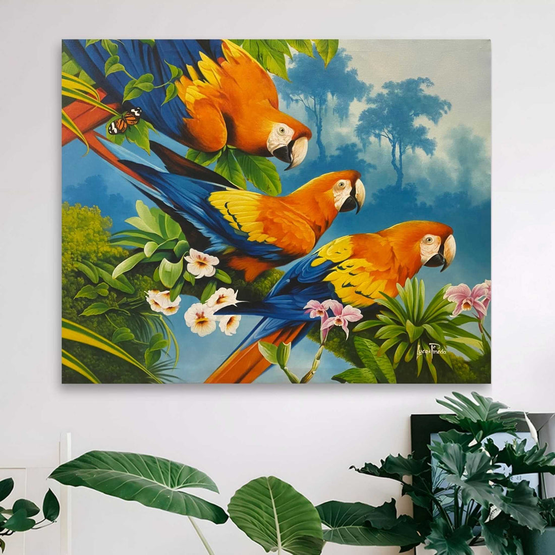 Macaws &amp; Orchids