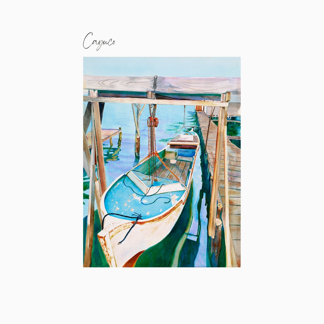 Cayuco Art Print
