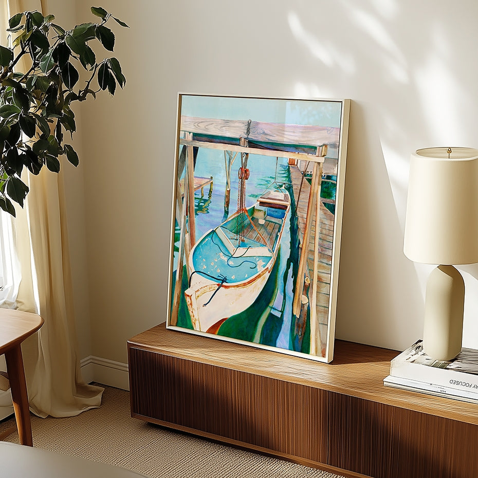 Cayuco Art Print