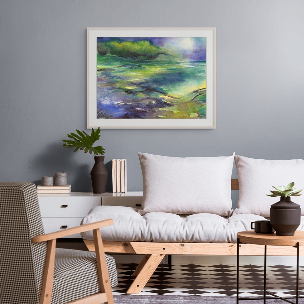 Stormy Mangrove Art Print