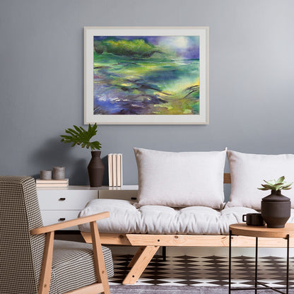 Stormy Mangrove Art Print
