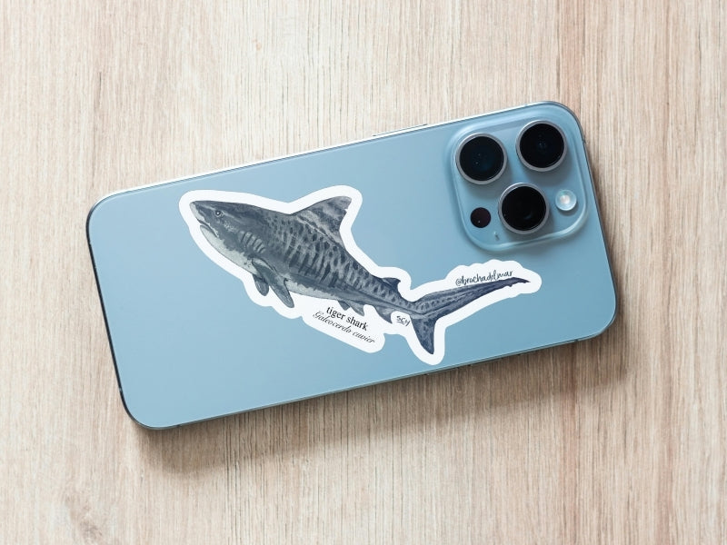 Tiger Shark Sticker