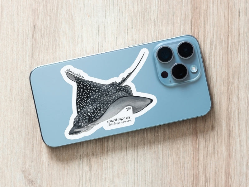 Spotted Eagle Ray Sticker