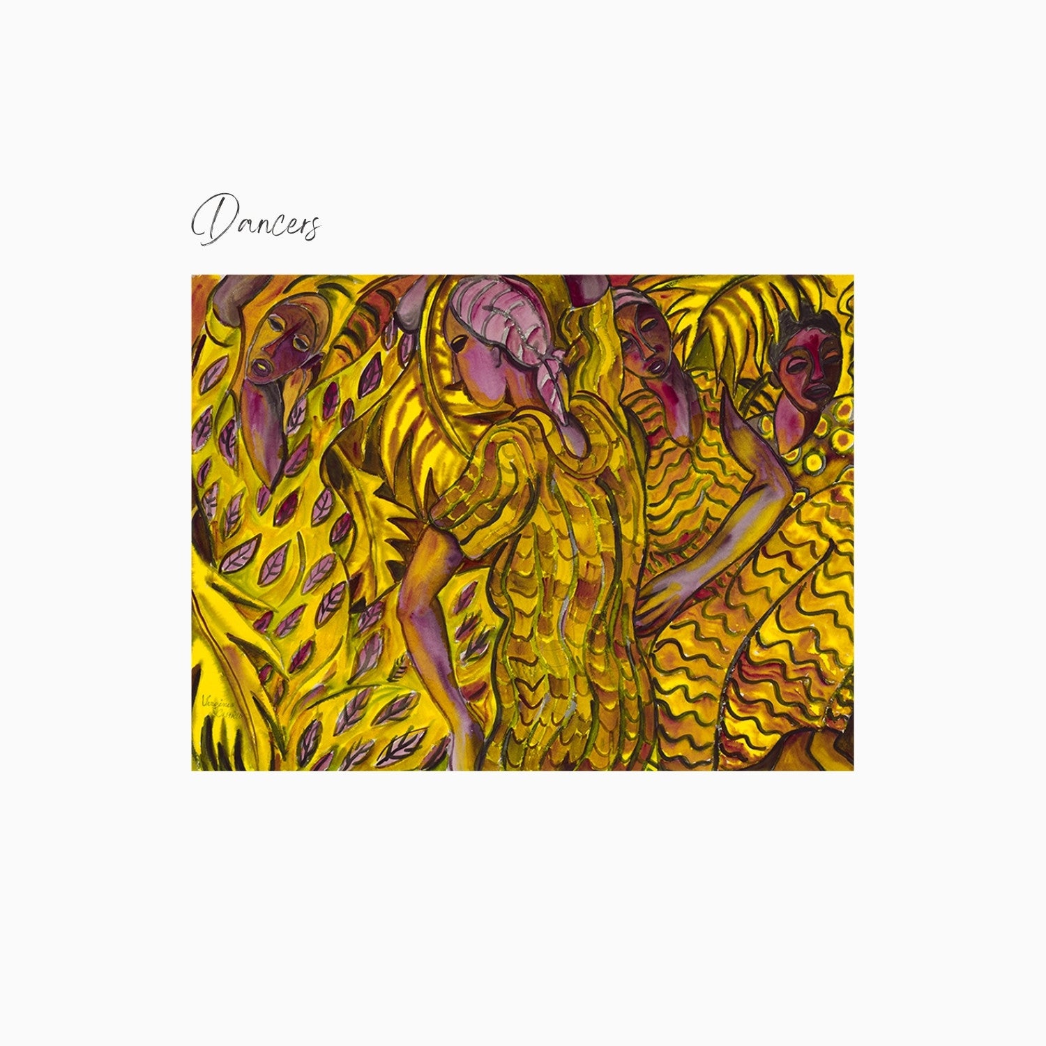 Dancers Art Print