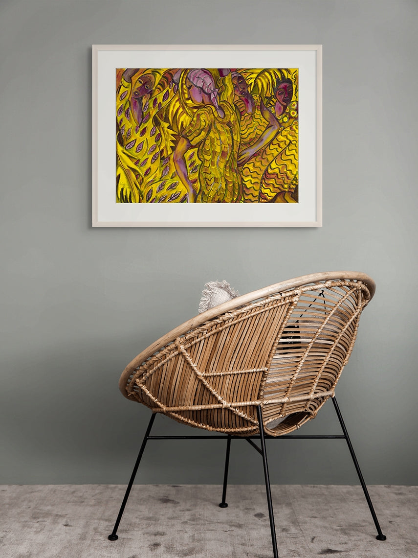 Dancers Art Print