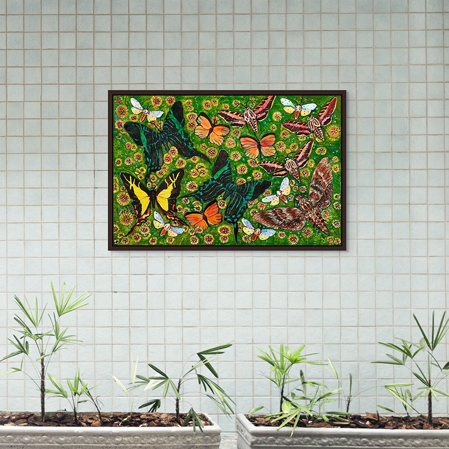 Field of Butterflies Art Print