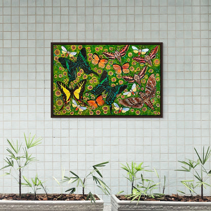 Field of Butterflies Art Print