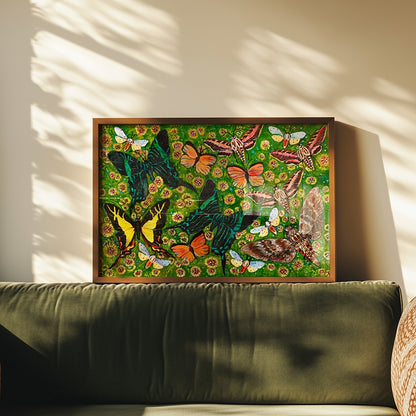 Field of Butterflies Art Print