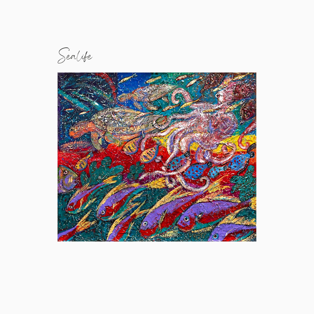 Sealife Art Print
