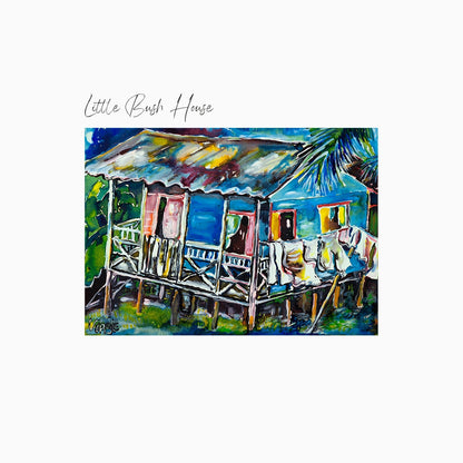 Little Bush House Art Print