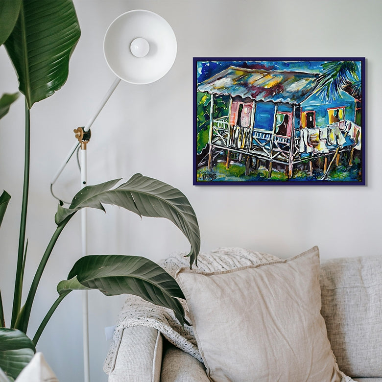 Little Bush House Art Print