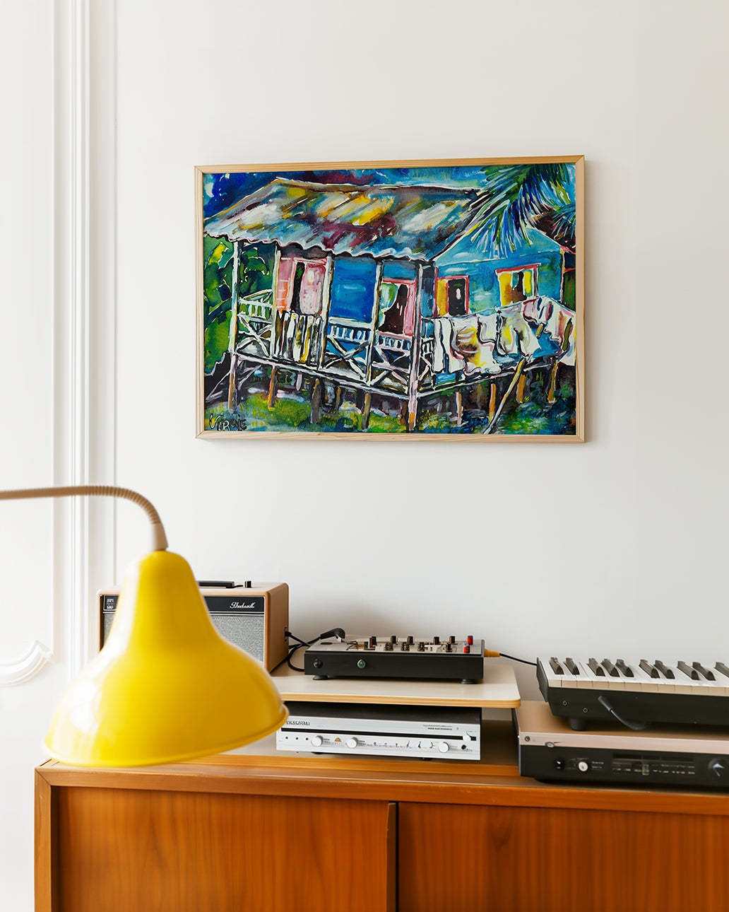 Little Bush House Art Print