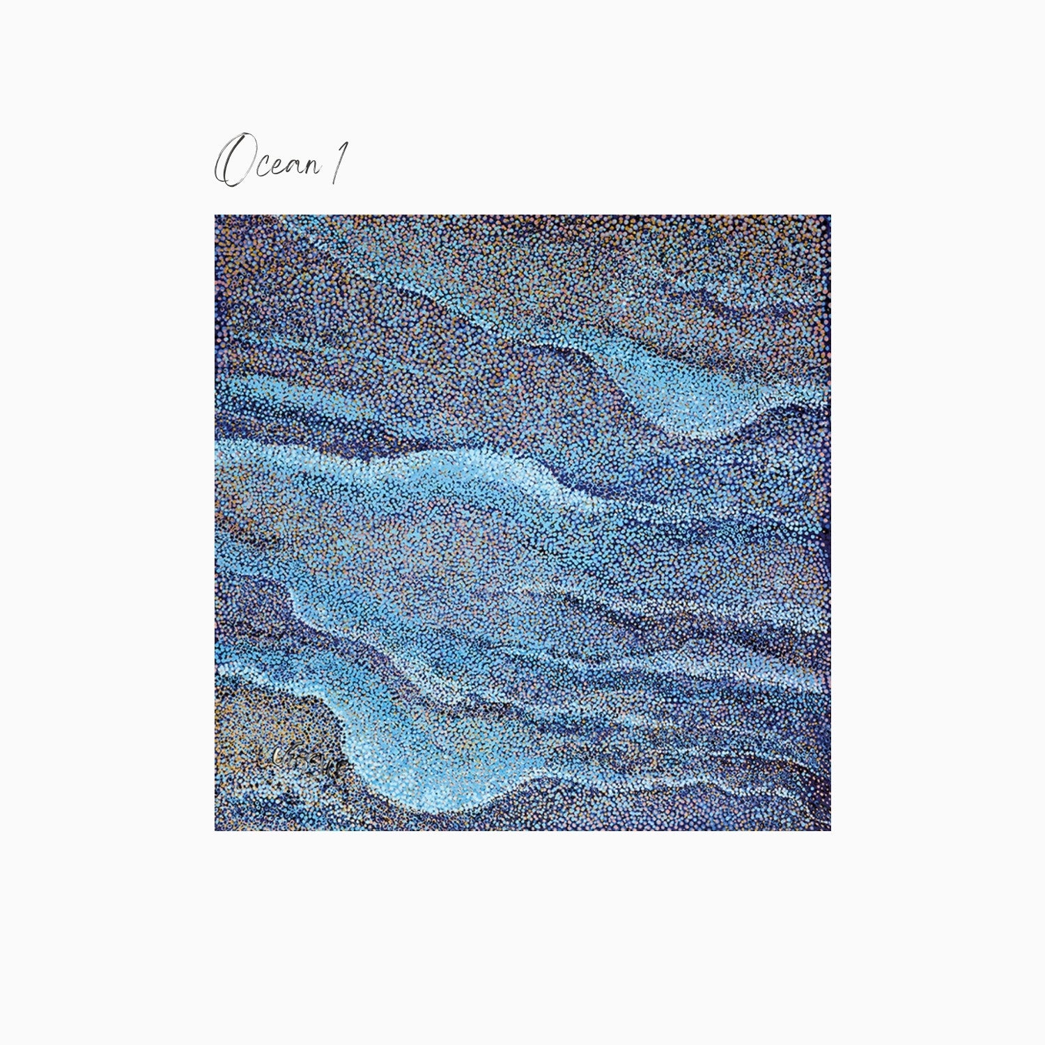 Ocean 1 Art Print