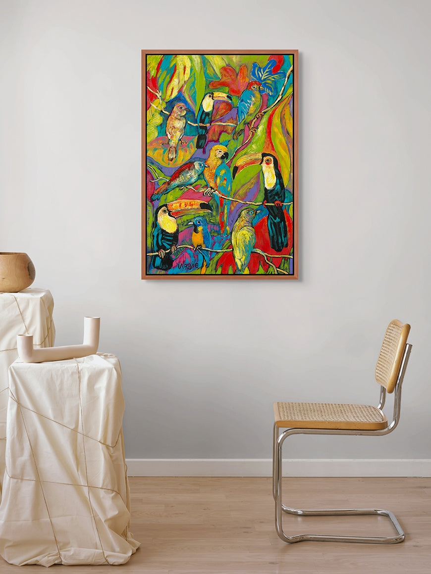 Pajaros Art Print