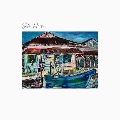 Safe Harbour Art Print
