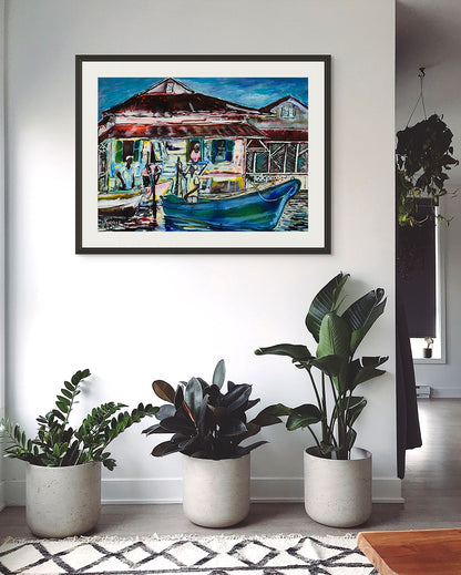 Safe Harbour Art Print