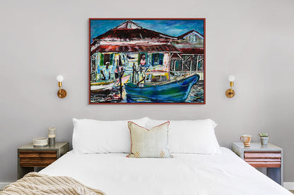Safe Harbour Art Print