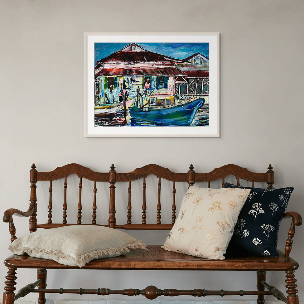 Safe Harbour Art Print