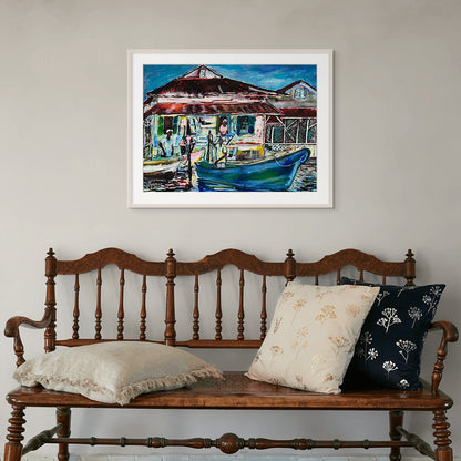 Safe Harbour Art Print