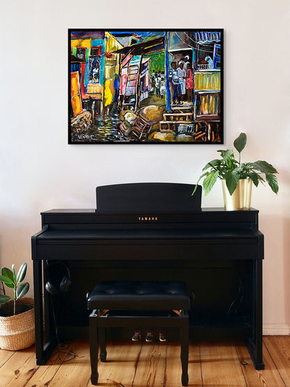 Back Road Art Print