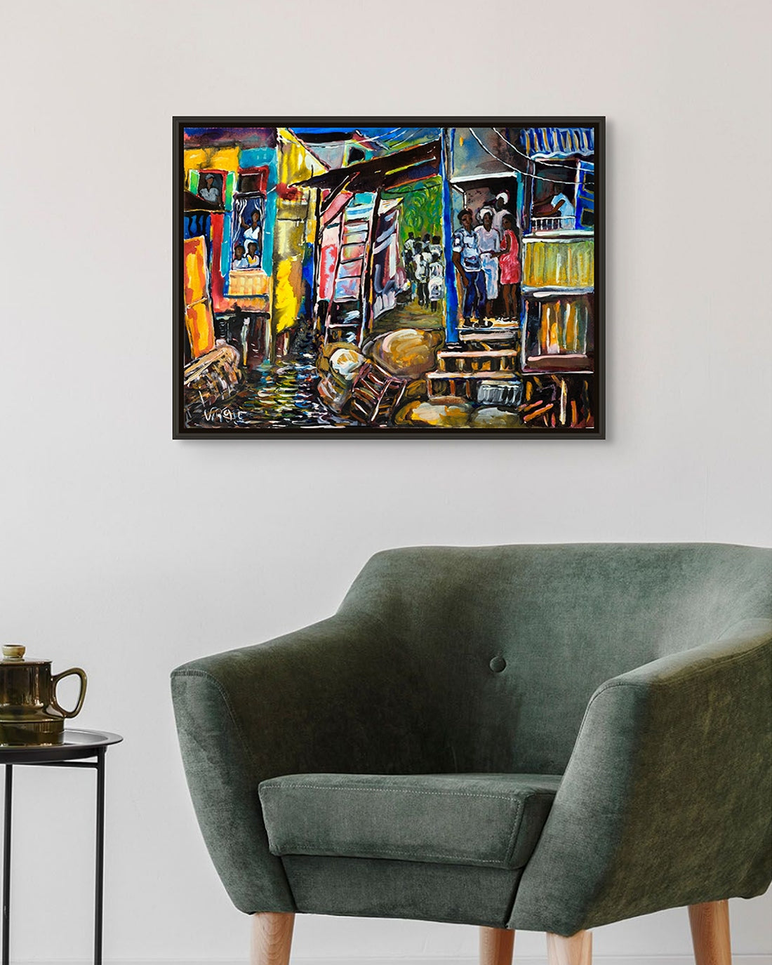 Back Road Art Print