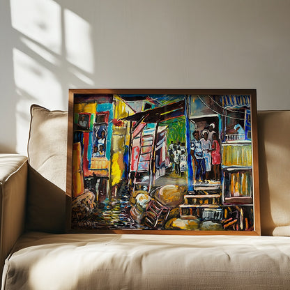 Back Road Art Print