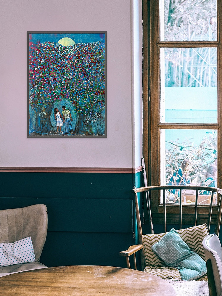 Lovers Art Print