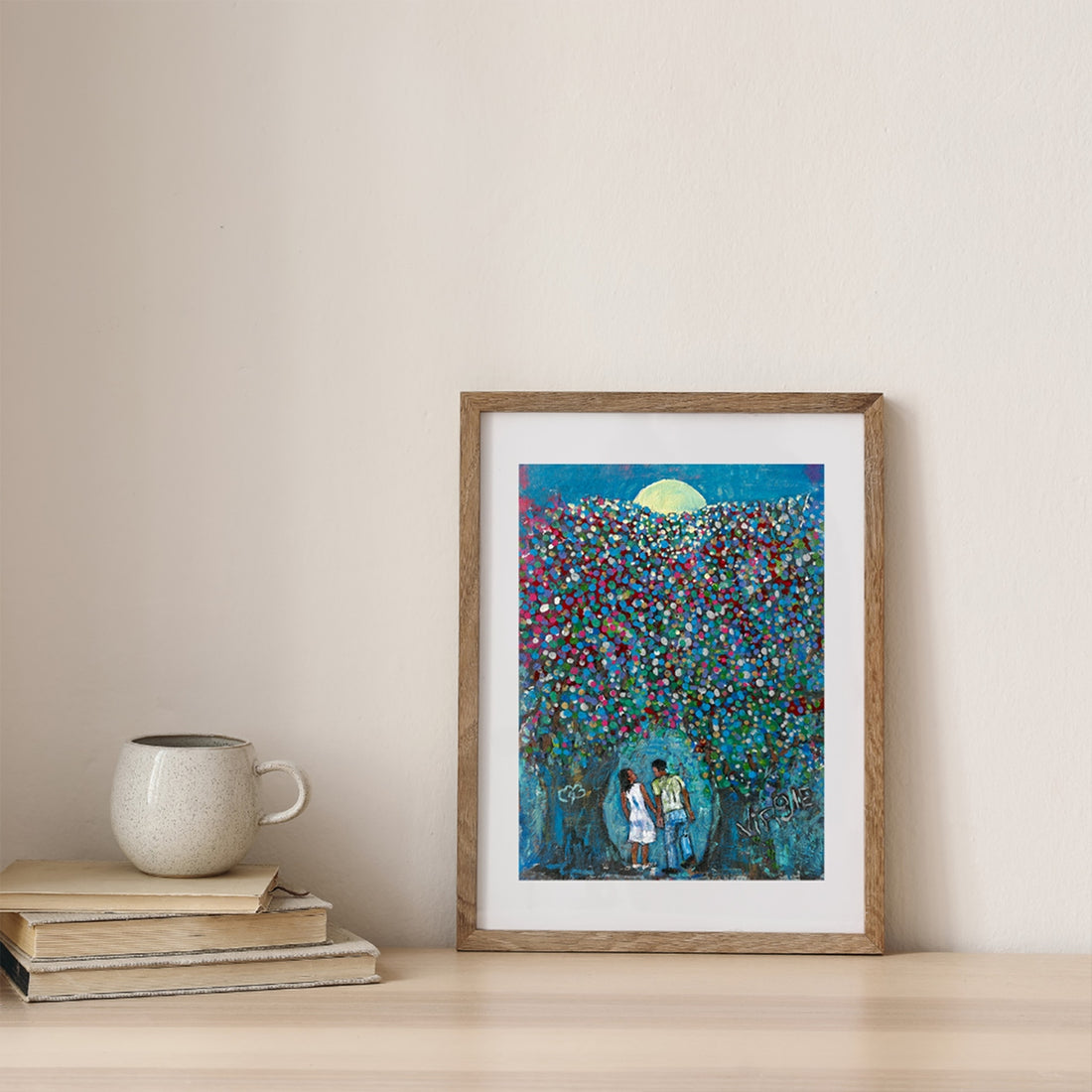 Lovers Art Print