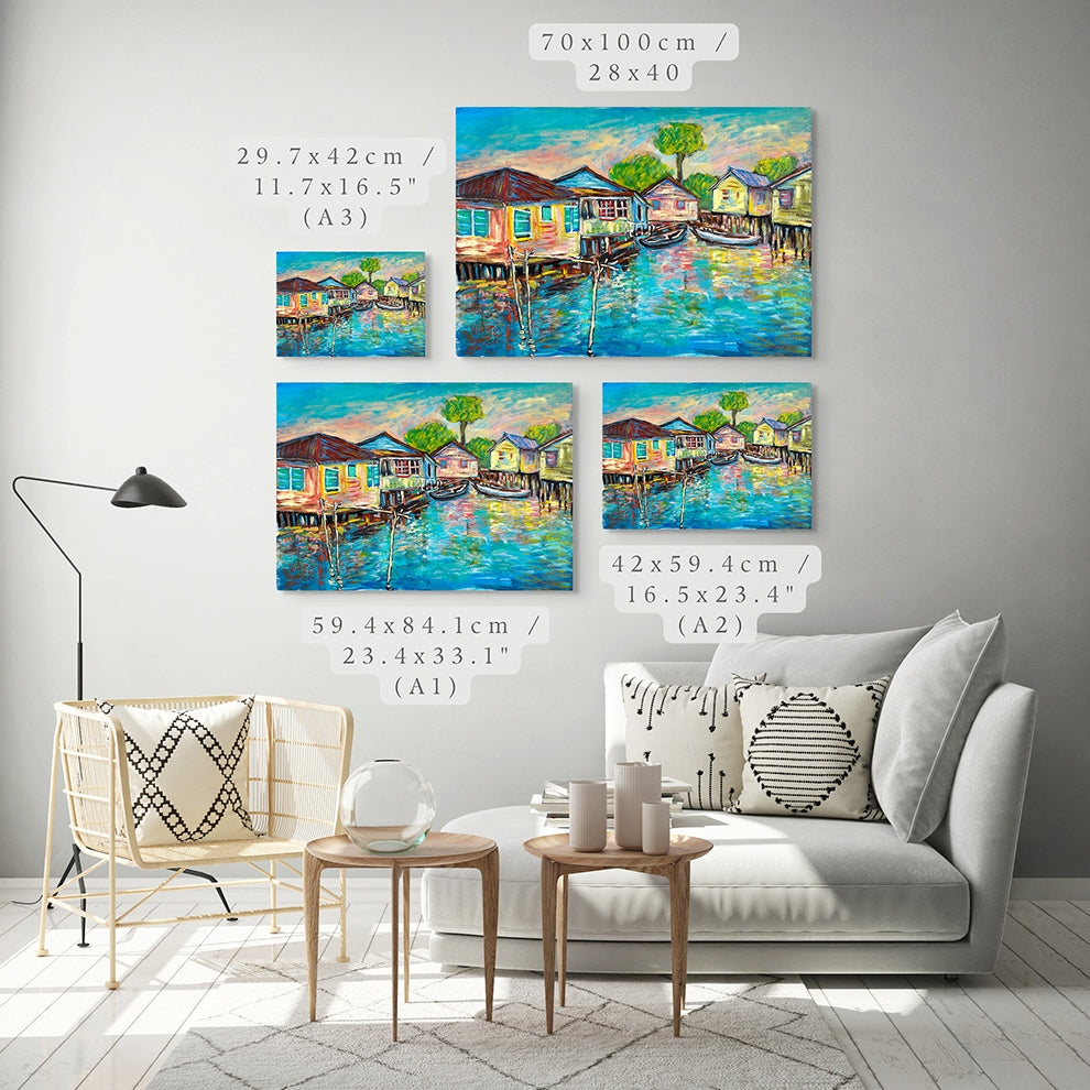 Buttonwood Tree Art Print