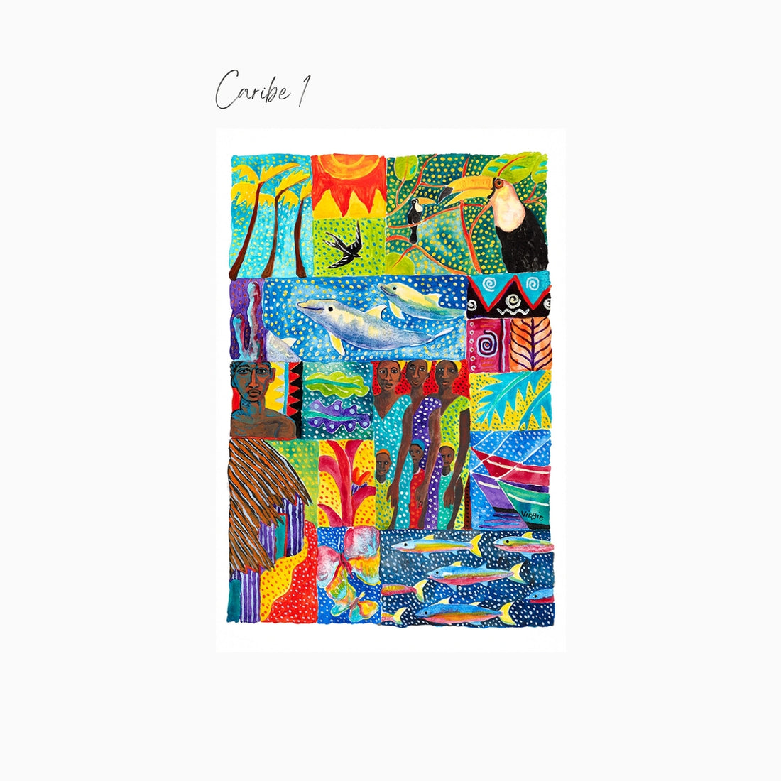 Caribe 1 Art Print