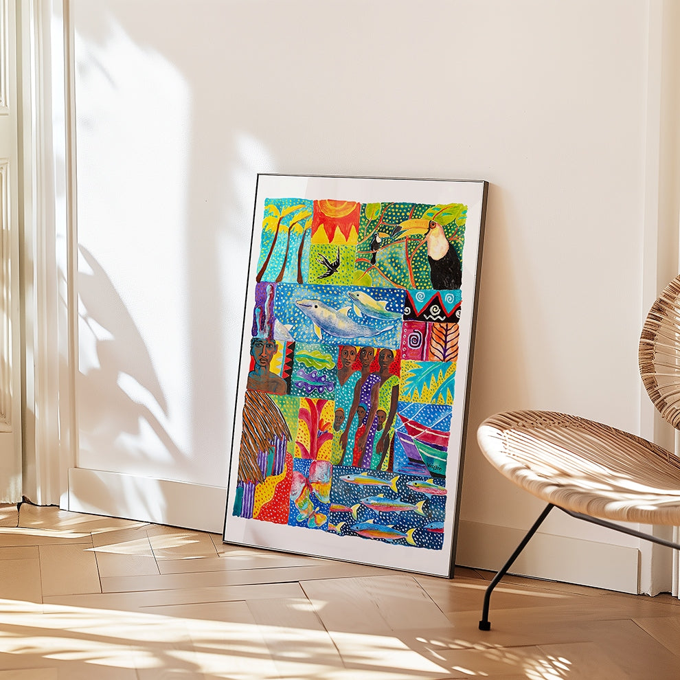 Caribe 1 Art Print