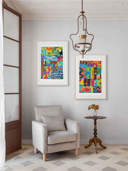 Caribe 1 Art Print