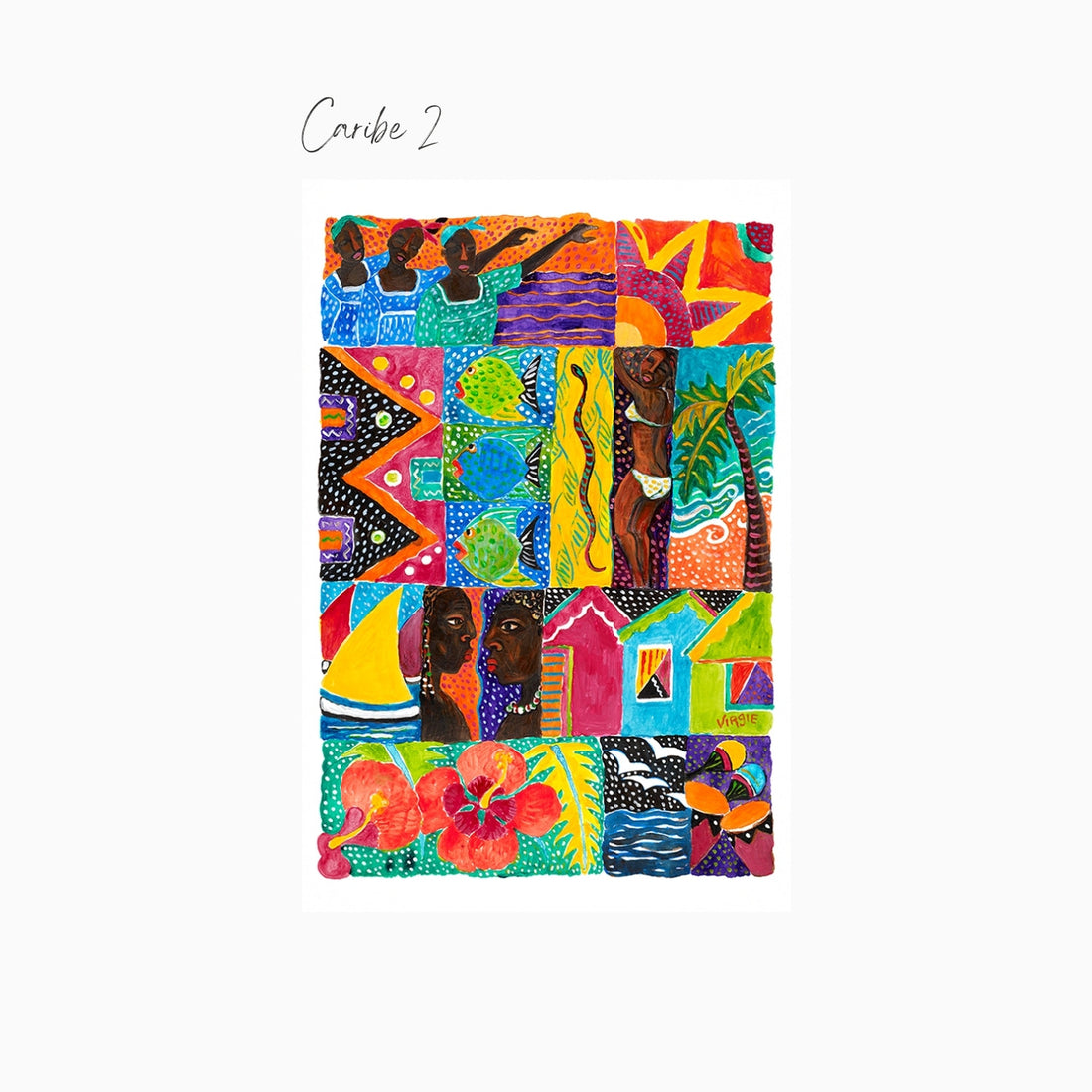 Caribe 2 Art Print