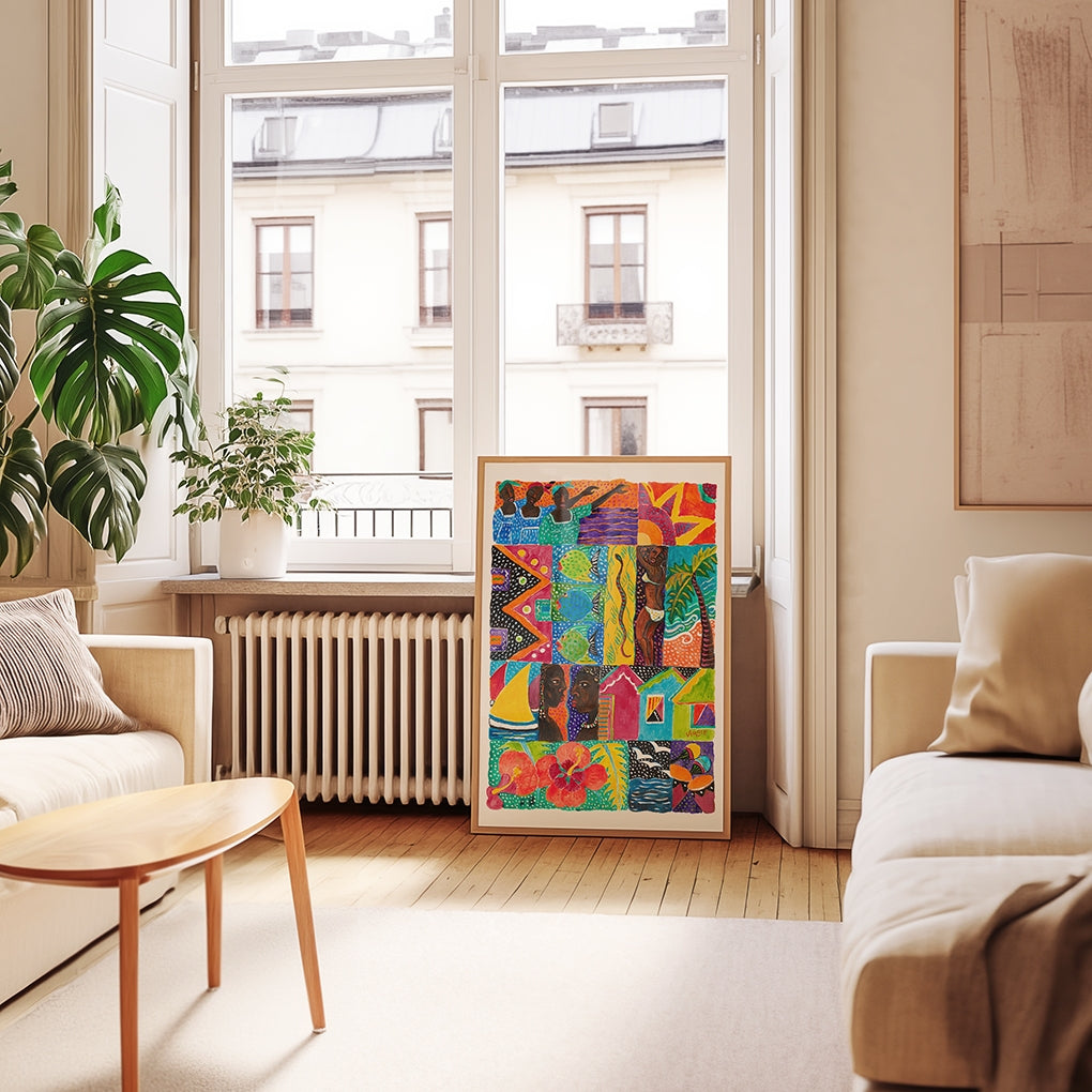 Caribe 2 Art Print