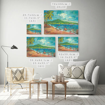 Island View Art Print